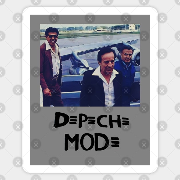 Depeche Mode - Chavo Sticker by Lukasking Tees